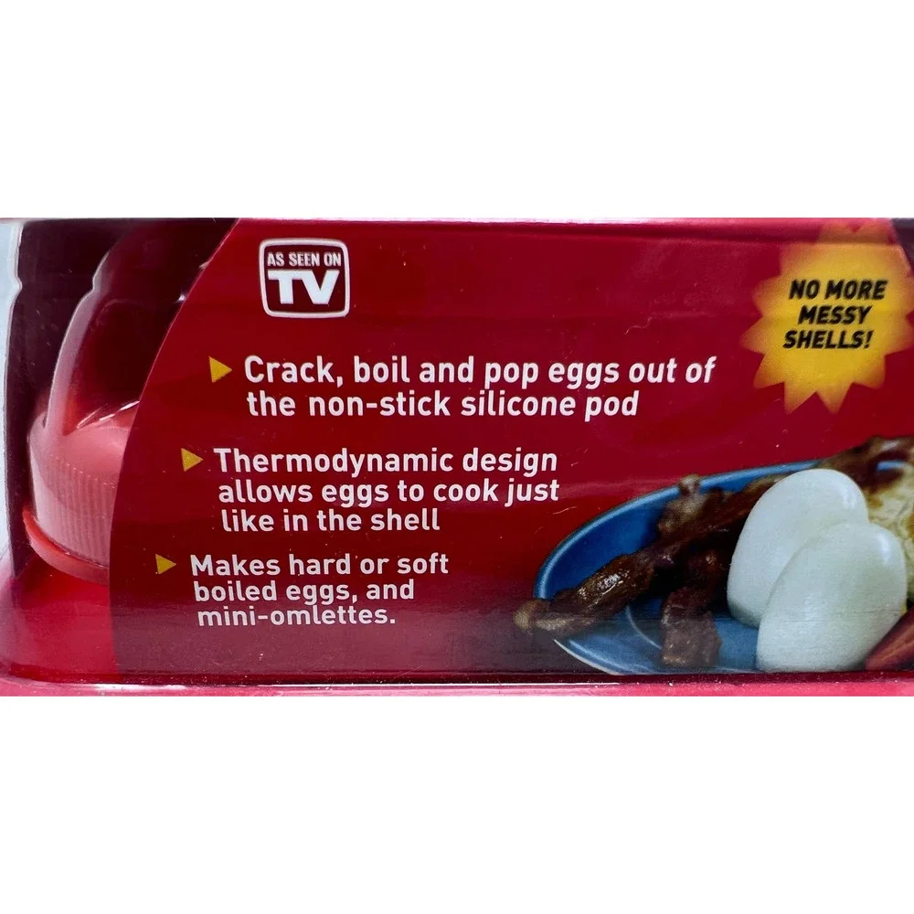 As Seen on TV‎ Idea Village Egglettes Hard Boiled Eggs without the Shell New